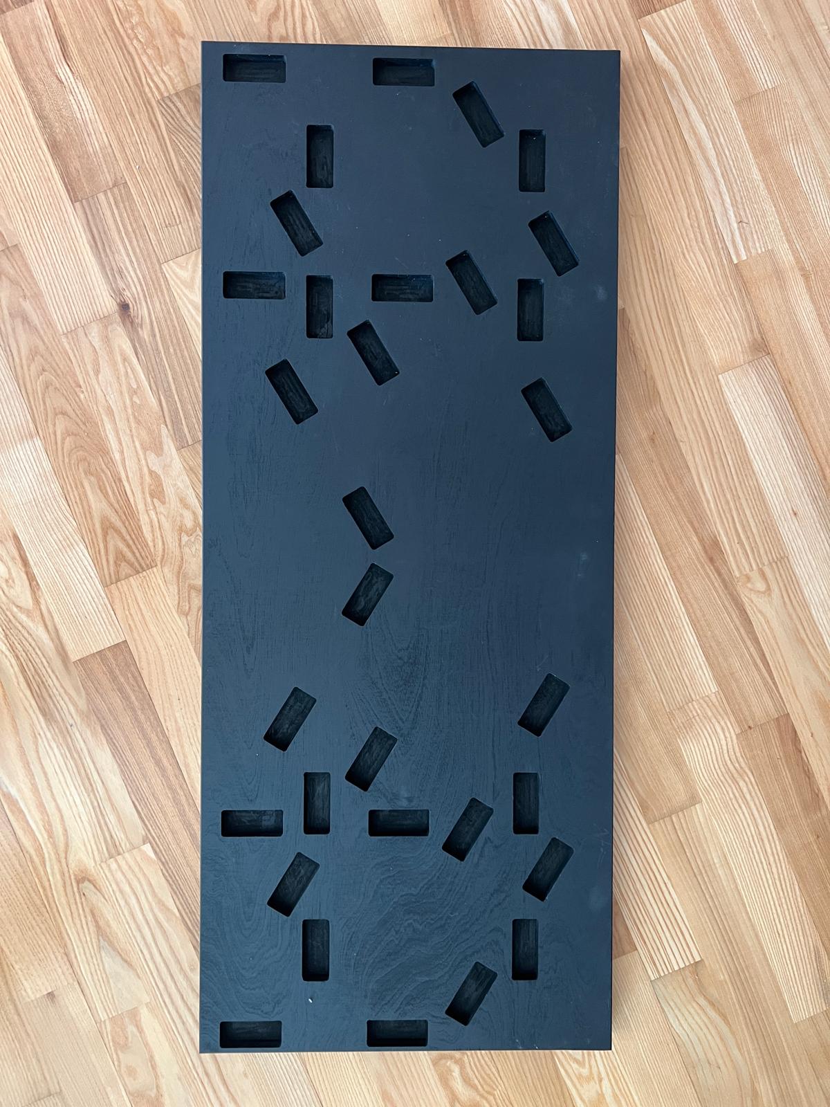 Ergonomic Calisthenics Station, Home Gym Trainer, Painted Birch Plywood Push Up Board