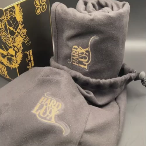 Black sport towel with integrated magnetic strip and carry bag, High-performance Gym gear, 50*90